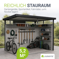Metalen gereedschapsschuur Luzern