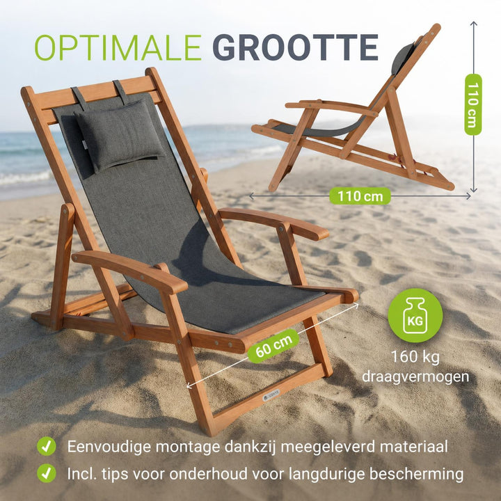 Opvouwbare ligstoel Tavira