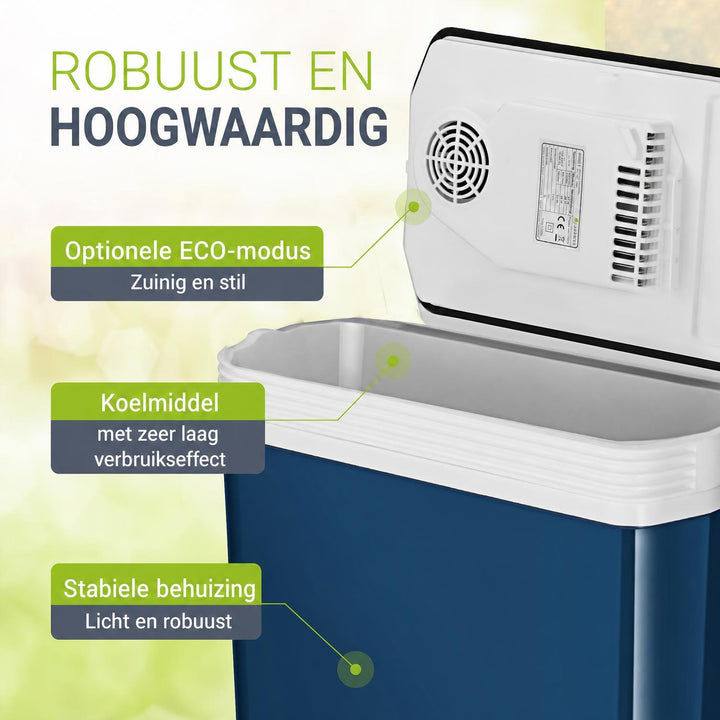 Elektrische koelbox Nordpol – 12V- en 230V-aansluiting