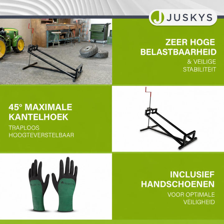 Zitmaaierkrik tot 400 kg – voor zitmaaiers, quads en tractoren