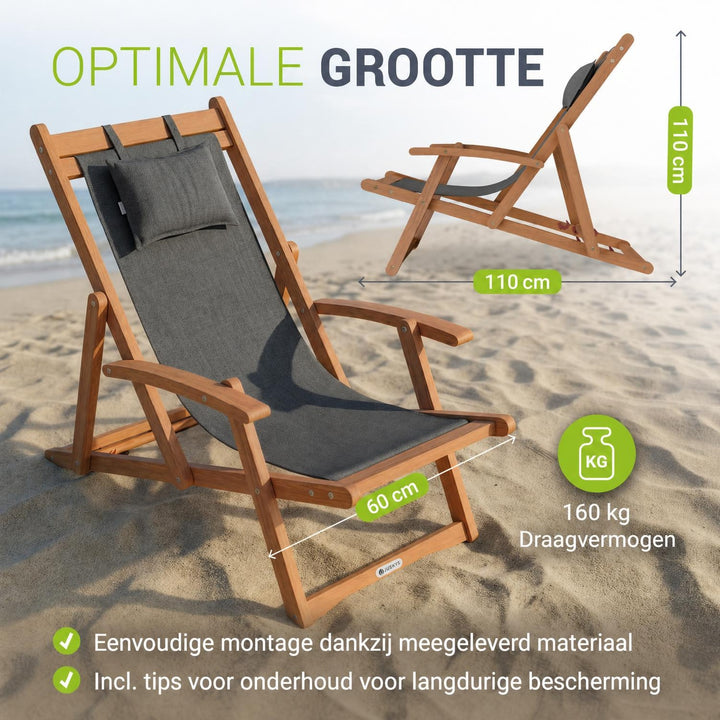 Opvouwbare ligstoel Tavira