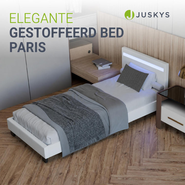 Gestoffeerd bed Paris
