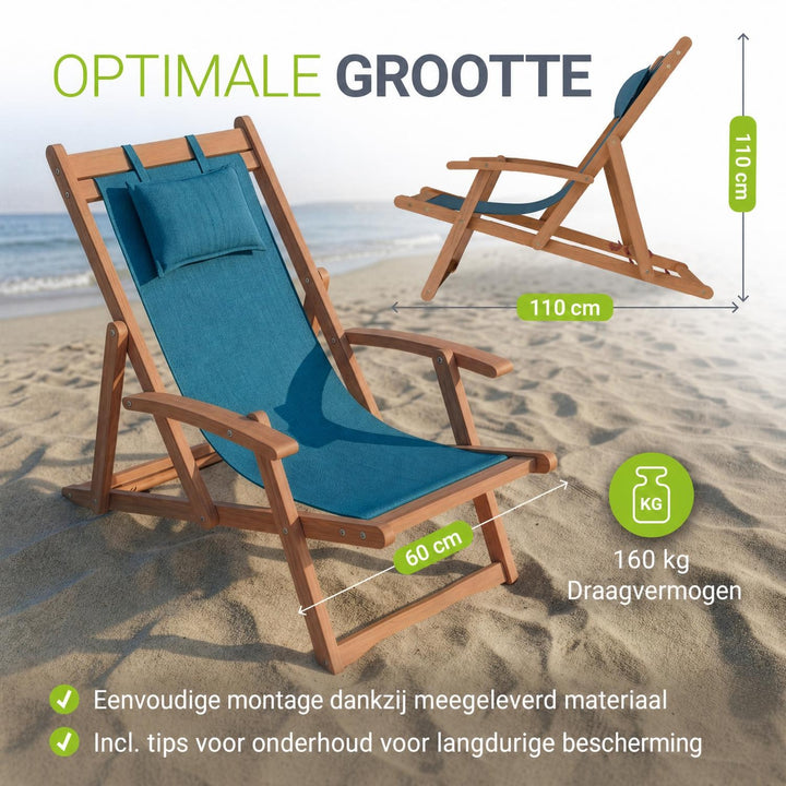 Opvouwbare ligstoel Tavira