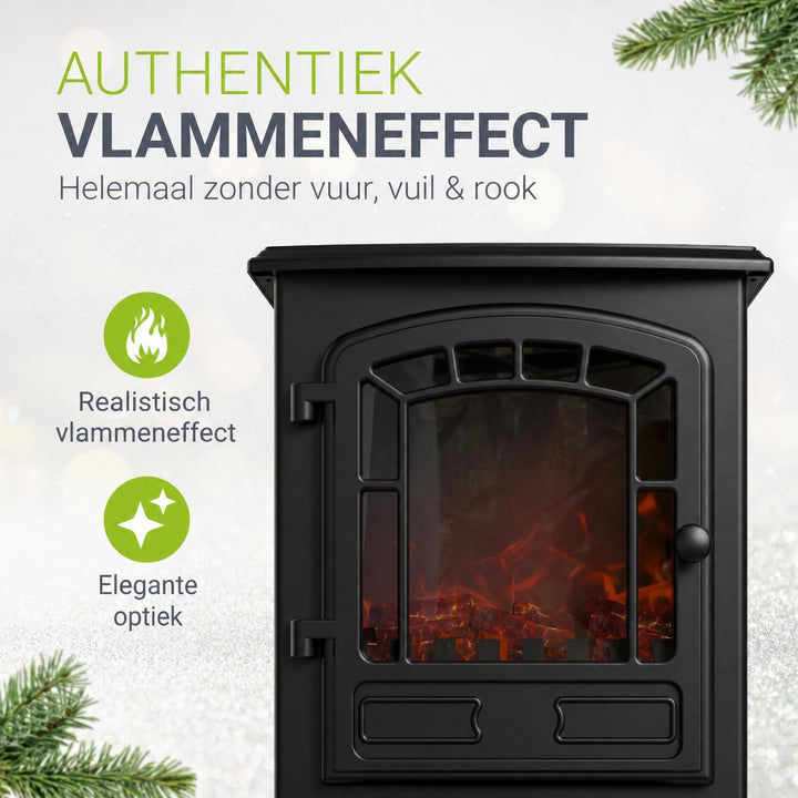 Elektrische kachel met vlameffect