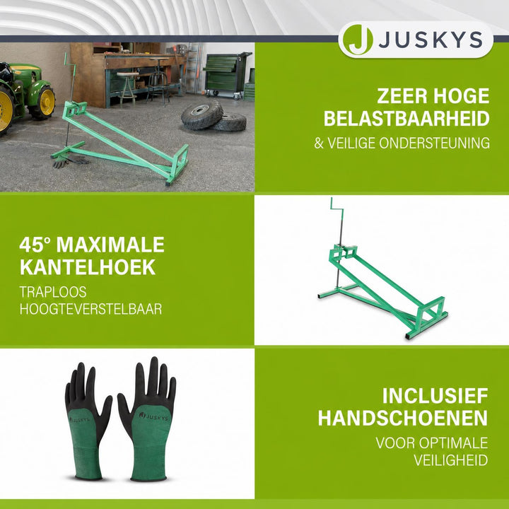 Zitmaaierkrik tot 400 kg – voor zitmaaiers, quads en tractoren