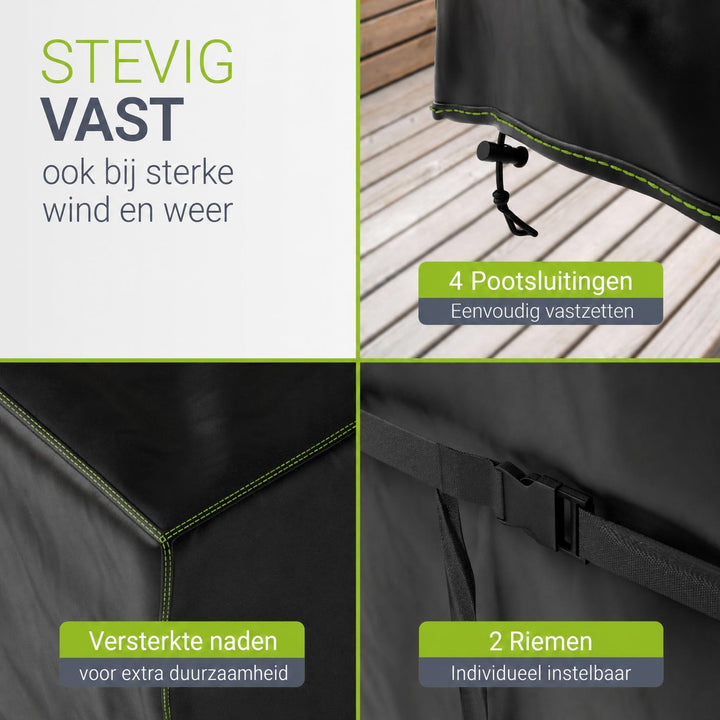 Beschermhoes tuinmeubelen CoverSafe Pro – waterdicht, meerdere maten