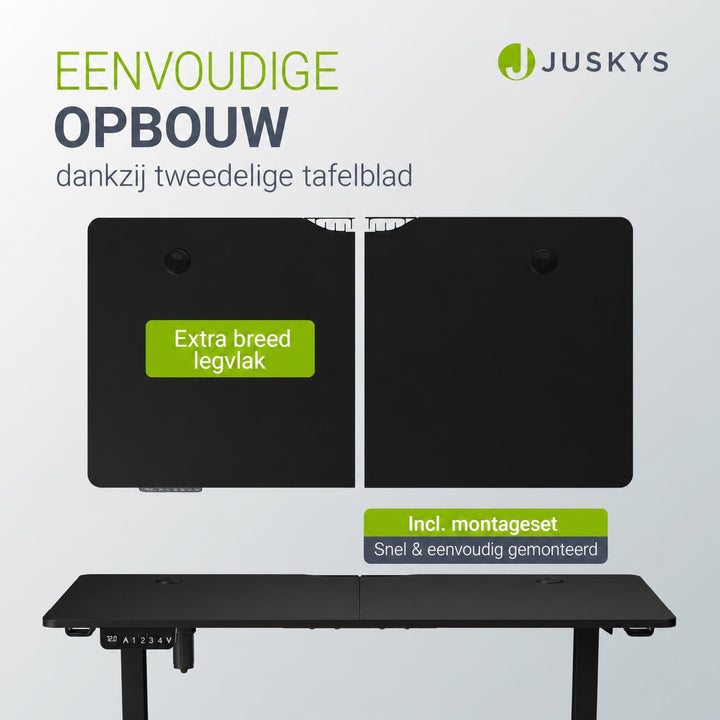 Bureau Office Stand 120x60 cm – elektrisch in hoogte verstelbaar