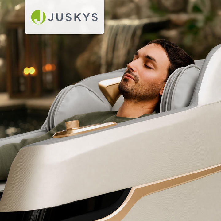 Massagestoel Naxos – 5 programma's, warmte en bluetooth