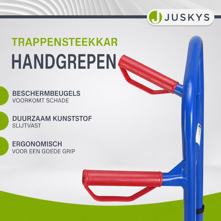 Trapsteekwagen tot 100 kg – opvouwbaar, met sterwielen