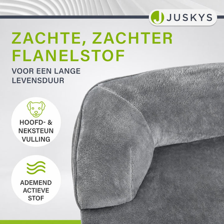 Hondenmand Sheena M 72x60 cm – met zijkussens, tot 22 kg