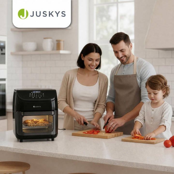 Airfryer 12 liter – 10 programma's, touchbediening, 25-200 °C