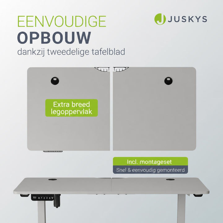 Bureau Office Stand 120x60 cm – elektrisch in hoogte verstelbaar