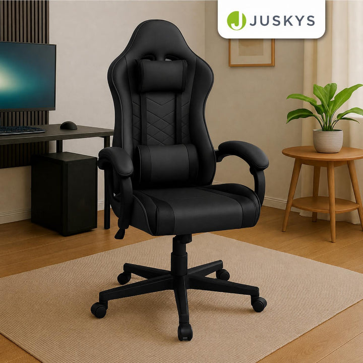 Gamestoel HyperSeat – kunstleer, verstelbare rugleuning, 120 kg