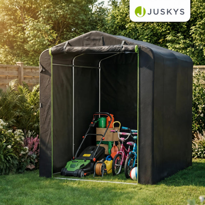 Opbergtent voor fietsen en tuingereedschap – maat S of M