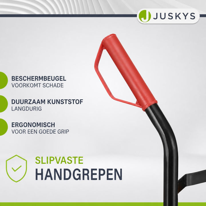Steekwagen Basic – inklapbare schep, luchtbanden, staal
