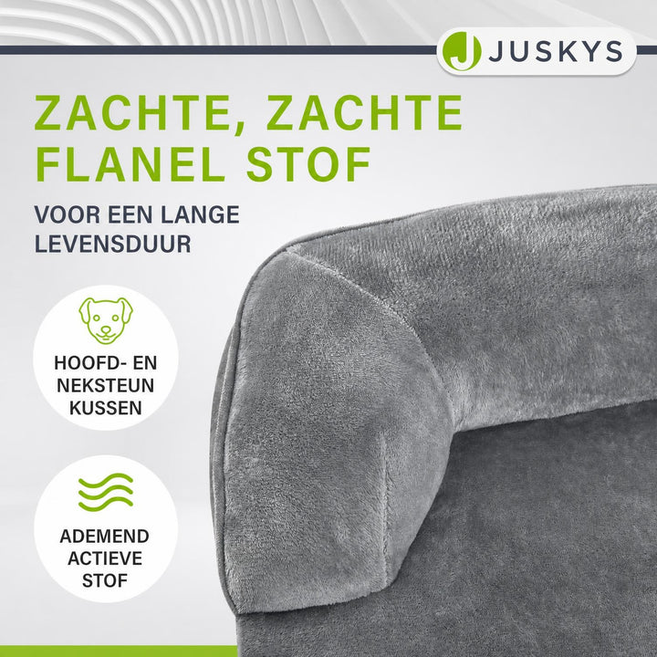 Hondenmand Sheena M 72x60 cm – met zijkussens, tot 22 kg