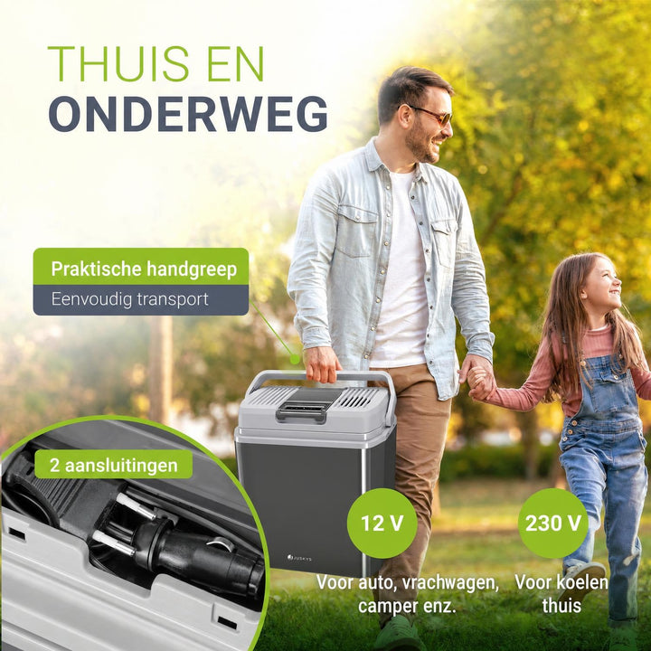 Elektrische koelbox Nordpol – 12V- en 230V-aansluiting