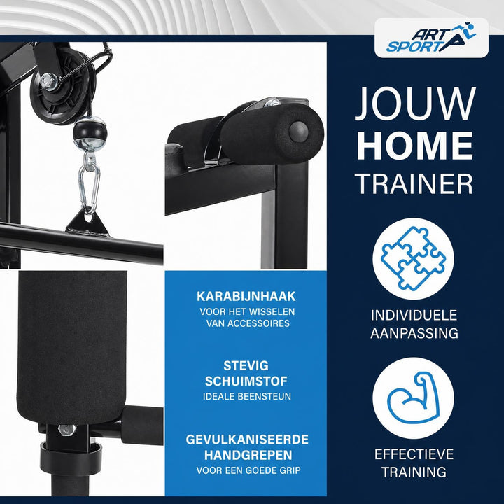 Krachtstation ProfiGym 2000 – voor complete training thuis