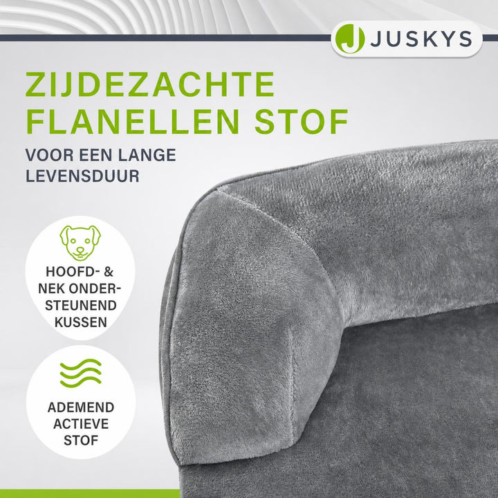 Hondenmand Sheena M 72x60 cm – met zijkussens, tot 22 kg