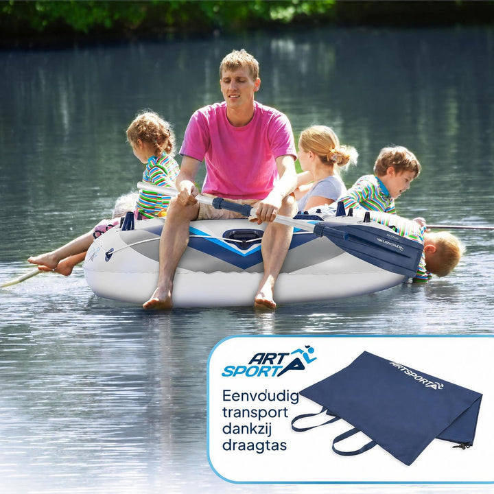 Rubberboot 3,22 m – voor 4 personen, met 2 zitbanken