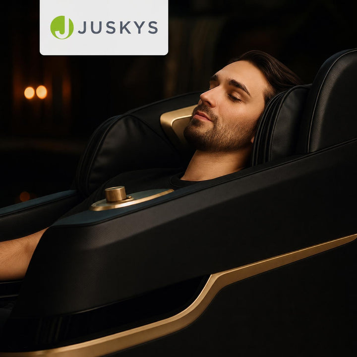 Massagestoel Naxos – 5 programma's, warmte en bluetooth