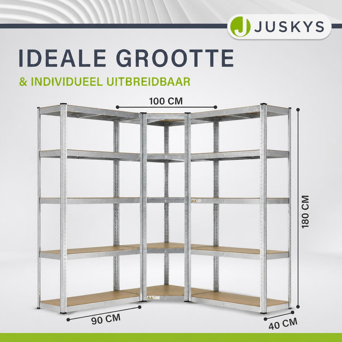 Stellingkast set van 3 Corner & Basic