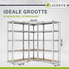 Stellingkast set van 3 Corner & Basic