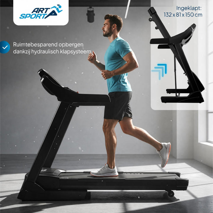 Loopband Speedrunner 7000 – hydraulisch inklapbaar, tot 20 km/u