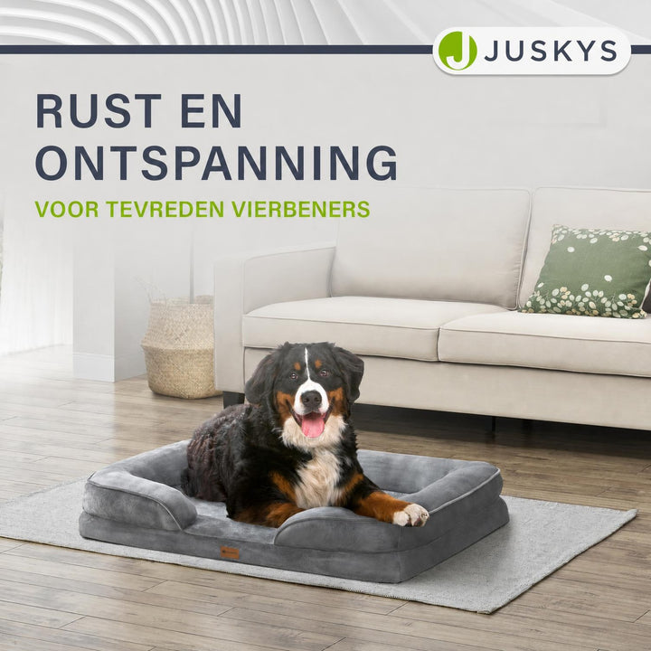 Hondenmand Sheena M 72x60 cm – met zijkussens, tot 22 kg