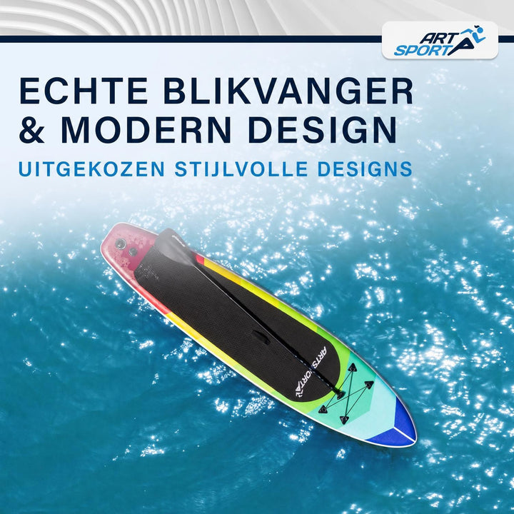 Supboard Beach Rocker – opblaasbaar, complete set met peddel
