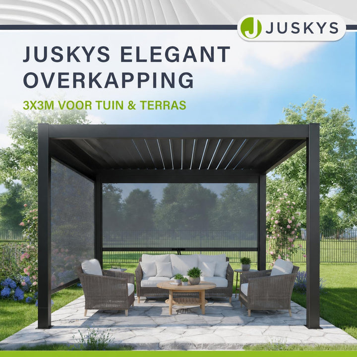 Pergola Tahiti met lamellendak