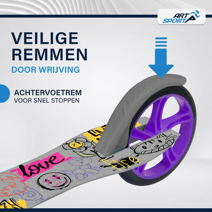 Kinderstep met big wheels – vanaf 3 jaar, diverse designs