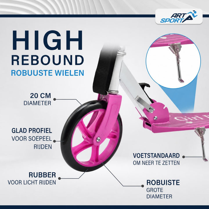 Kinderstep met big wheels – vanaf 3 jaar, diverse designs