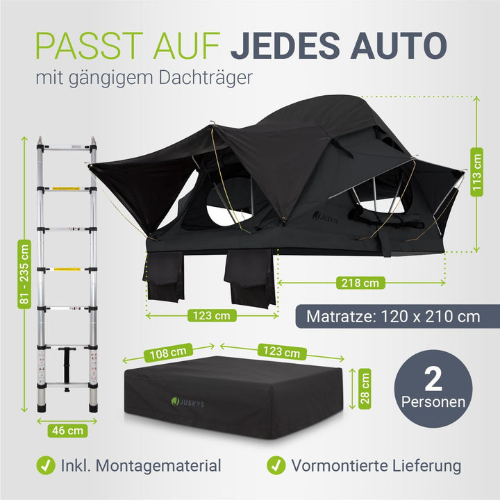 Daktent Lago für 2-3 mensen