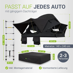 Daktent Lago für 2-3 mensen