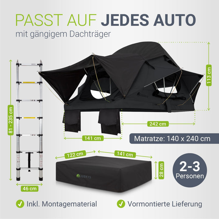 Daktent Lago für 2-3 mensen
