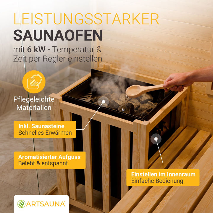 Traditionele sauna Vantaa - naturel