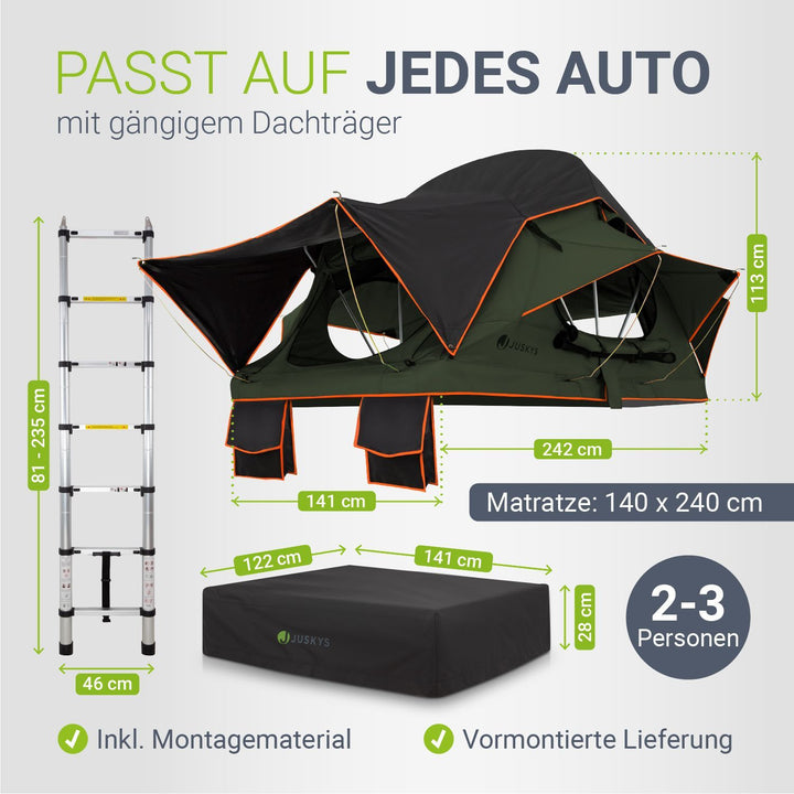 Daktent Lago für 2-3 mensen