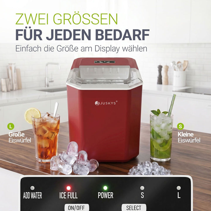 IJsblokjesmachine IceOracle – zelfreinigend, 12 kg ijs per dag