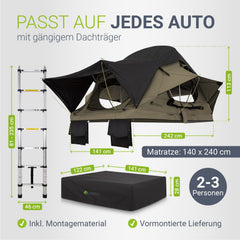 Daktent Lago für 2-3 mensen