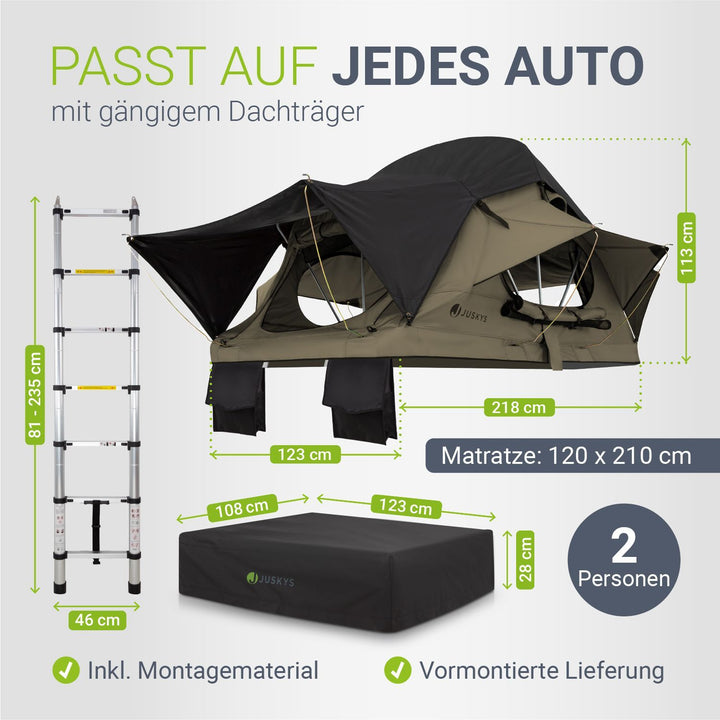 Daktent Lago für 2-3 mensen