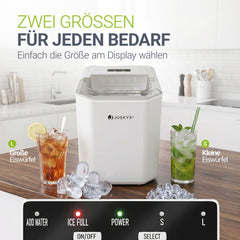 IJsblokjesmachine IceOracle – zelfreinigend, 12 kg ijs per dag