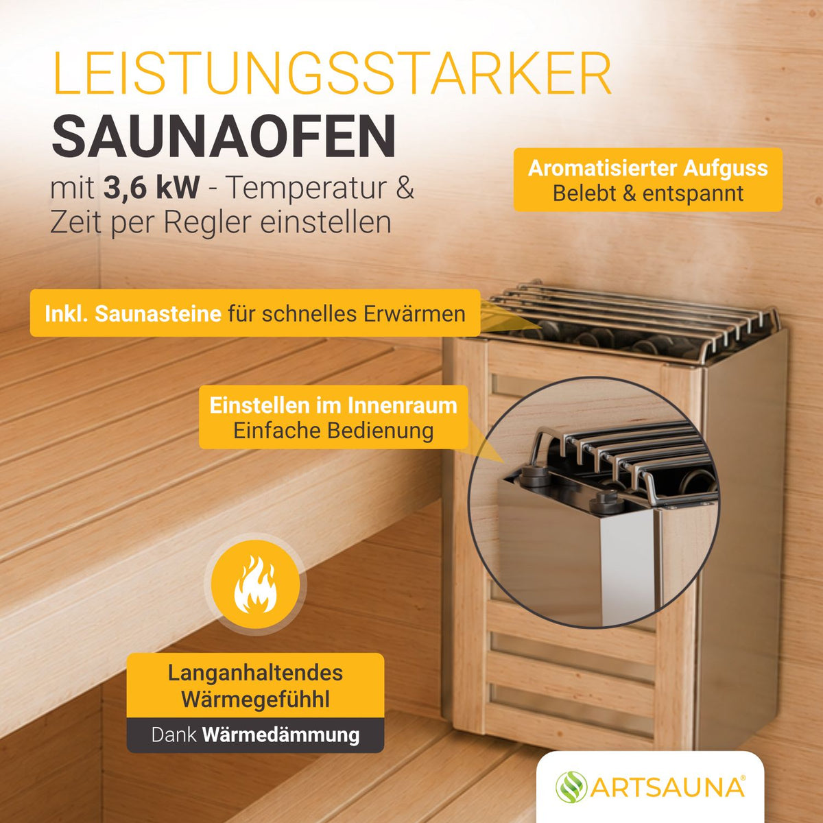 Cube barrelsauna Fjora M