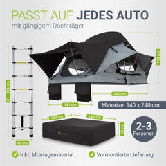 Daktent Lago für 2-3 mensen