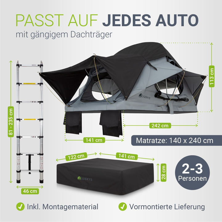 Daktent Lago für 2-3 mensen