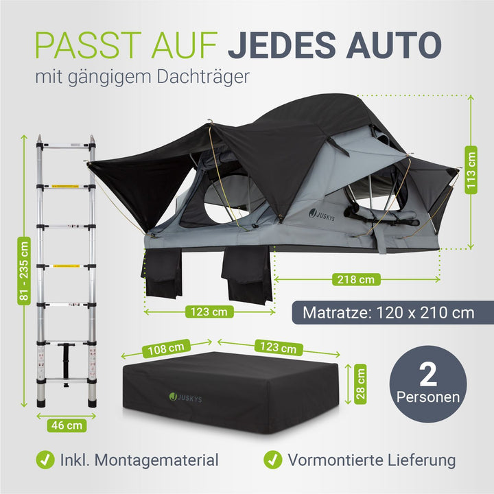 Daktent Lago für 2-3 mensen