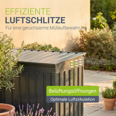 Vuilnisbak doos Namur 1,9 m²