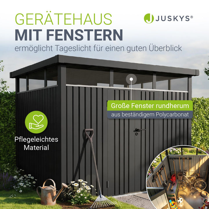 Metalen gereedschapsschuur Luzern