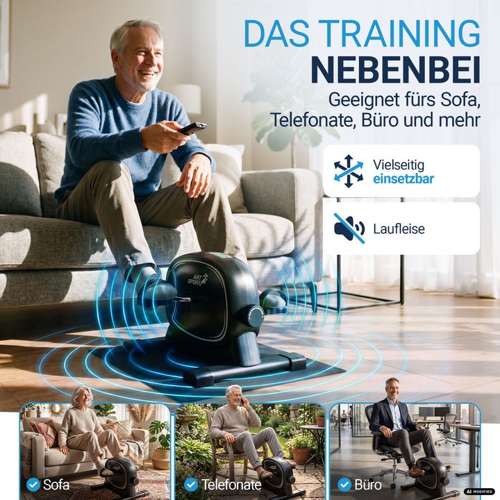 Pedaaltrainer Sportivo – arm- en beentrainer, compact en stil