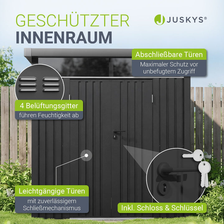 Metalen gereedschapsschuur Luzern